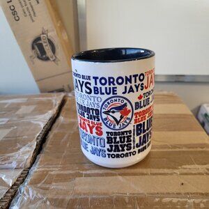 Toronto Blue Jays Mug Official License MLB LOGO WRAPAROUND DESIGN SEE PICTURES